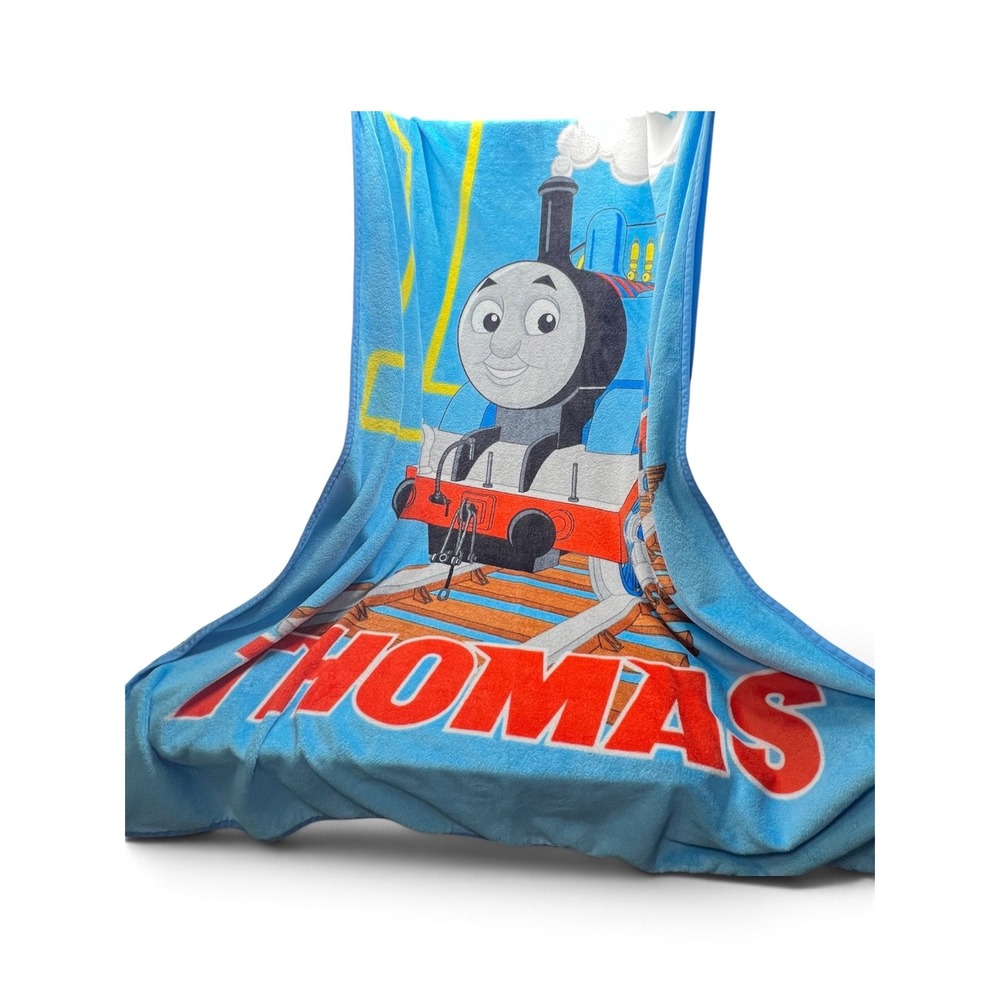 Thomas & Friends Fleece Blanket Kid 50x65 Toddler Baby Train Bedding Soft Throw